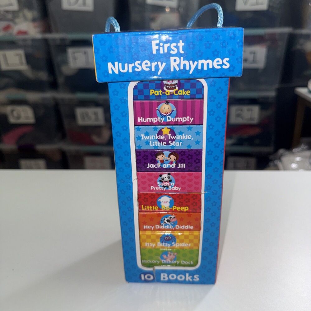 First Nursery Rhymes (10 Book Boxed Set) by Page Publications (2019 Board Books)